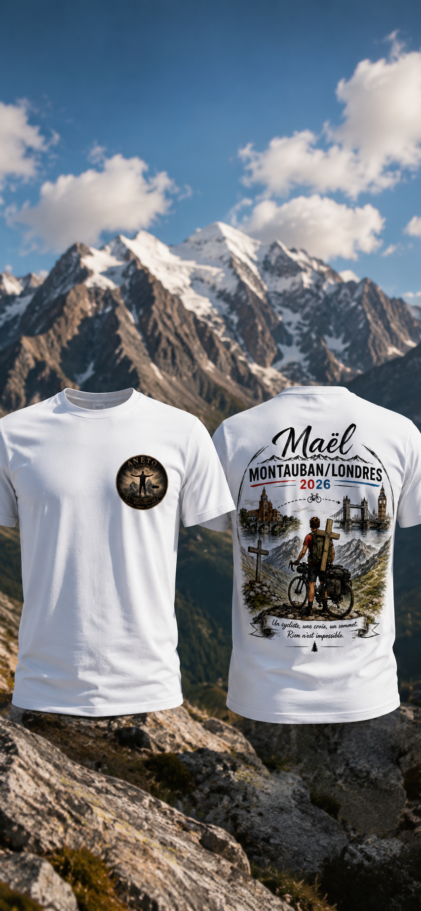 T-shirt over size Montauban / Londre